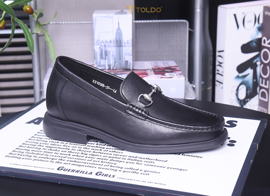 Giày nam cao 8cm siêu nhẹ đế khâu 20